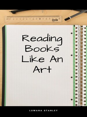 cover image of Reading Books Like an Art